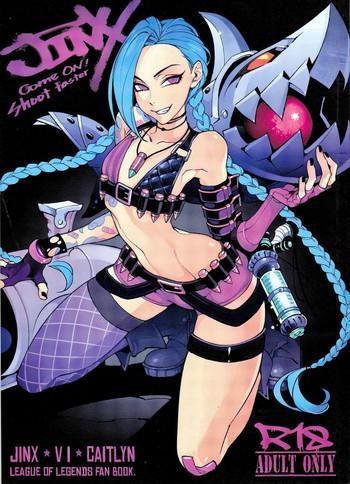 Groping JINX Come On! Shoot Faster- League of legends hentai Drunk Girl