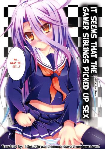 Hairy Sexy Gamer Kyoudai ga Sex wo Oboeta You desu | It Seems that the Gamer Siblings Picked up Sex- No game no life hentai Massage Parlor