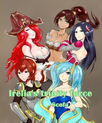 Hairy Sexy Irelia's Trinity force- League of legends hentai Affair