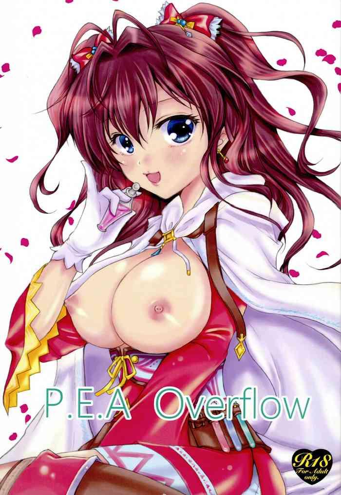 Stockings P.E.A Overflow- The idolmaster hentai Cum Swallowing