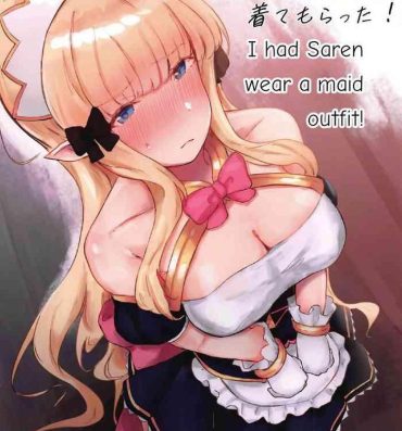 Fun Saren-chan ni Maid Fuku o Kite Moratta! | I Had Saren Wear A Maid Outfit!- Princess connect hentai Ass To Mouth