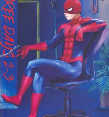 Gay Bus THREE DAYS 2-3- Spider-man hentai Deadpool hentai Tesao