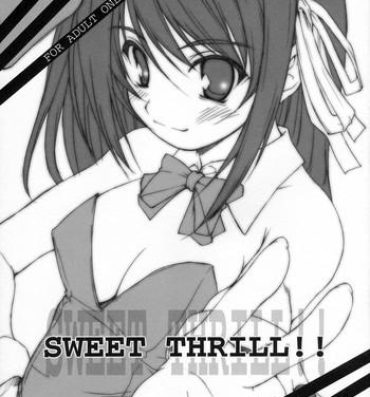 Tanned SWEET THRILL!!- The melancholy of haruhi suzumiya hentai Gay Cash