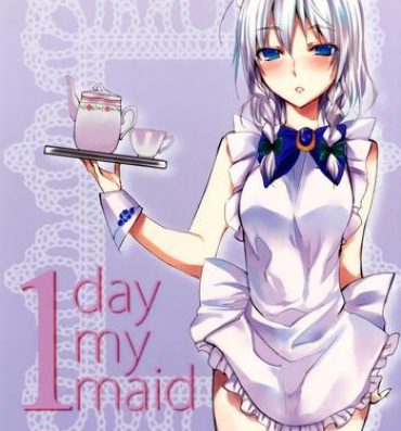 Camera 1 day my maid- Touhou project hentai Rubbing